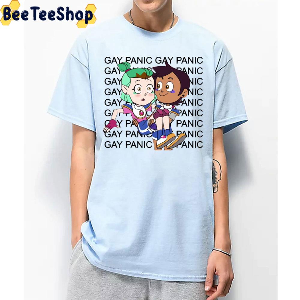 Amity's Gay Panic The Owl House Trending Unisex T-Shirt Amity's Gay Panic The Owl House Trending Unisex T-Shirt