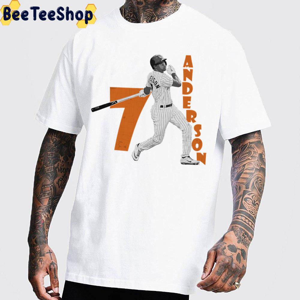 Anderson 7 Chicago White Sox Baseball Unisex T-Shirt Anderson 7 Chicago White Sox Baseball Unisex T-Shirt