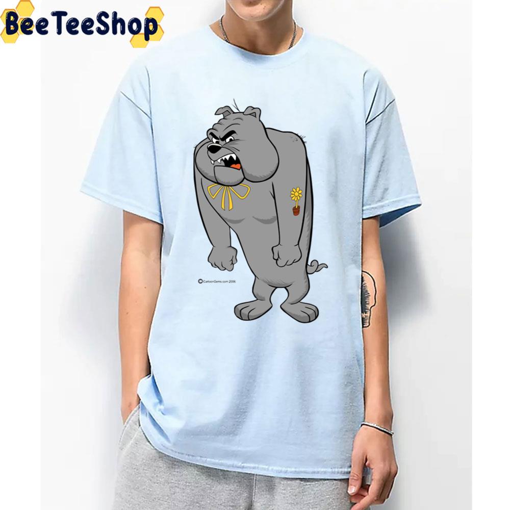 Angry Bulldog Cartoon Art Trending Unisex T-Shirt Angry Bulldog Cartoon Art Trending Unisex T-Shirt