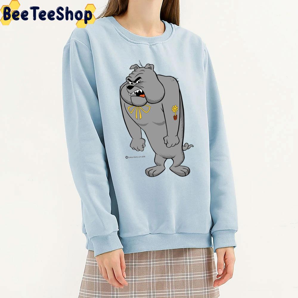 Angry Bulldog Cartoon Art Trending Unisex T-Shirt Angry Bulldog Cartoon Art Trending Unisex T-Shirt