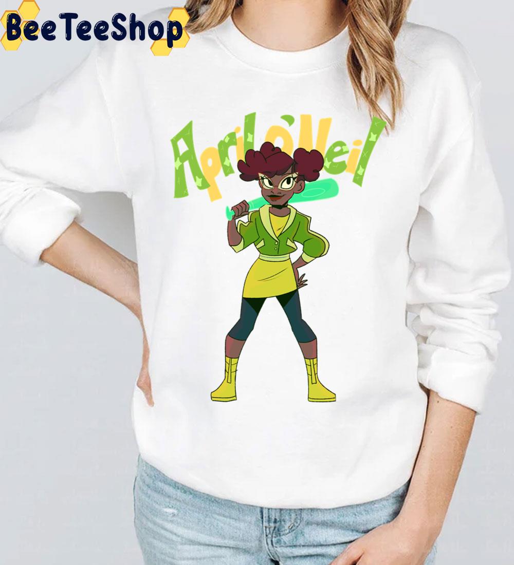 April Rise Of The Ninja Turtles 2022 Movie Unisex T-Shirt April Rise Of The Ninja Turtles 2022 Movie Unisex T-Shirt