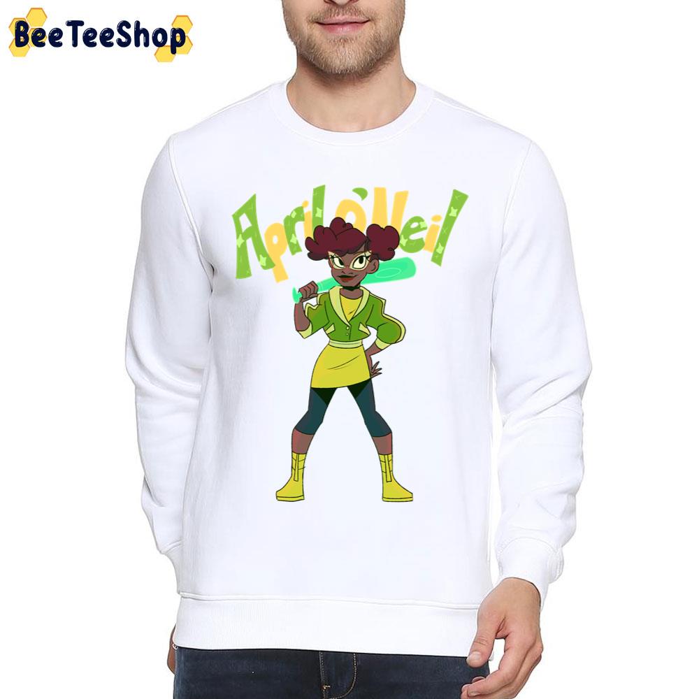 April Rise Of The Ninja Turtles 2022 Movie Unisex T-Shirt April Rise Of The Ninja Turtles 2022 Movie Unisex T-Shirt