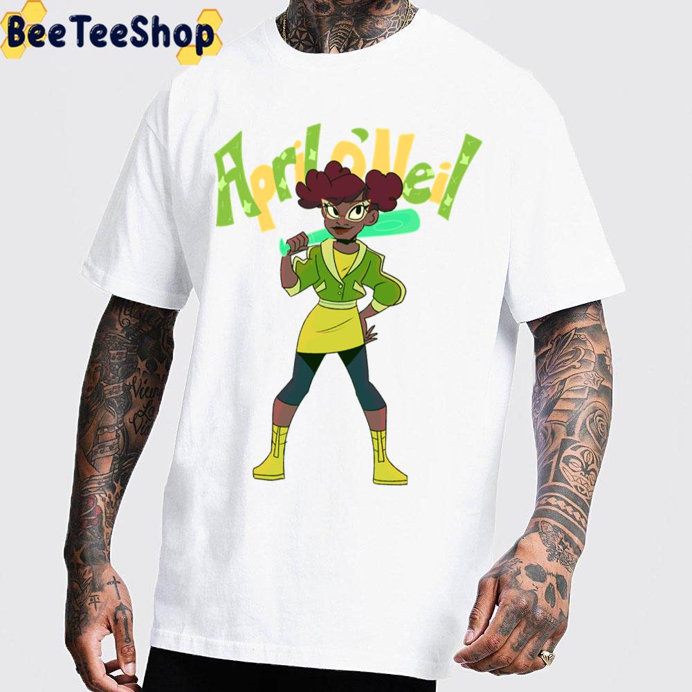 April Rise Of The Ninja Turtles 2022 Movie Unisex T-Shirt April Rise Of The Ninja Turtles 2022 Movie Unisex T-Shirt