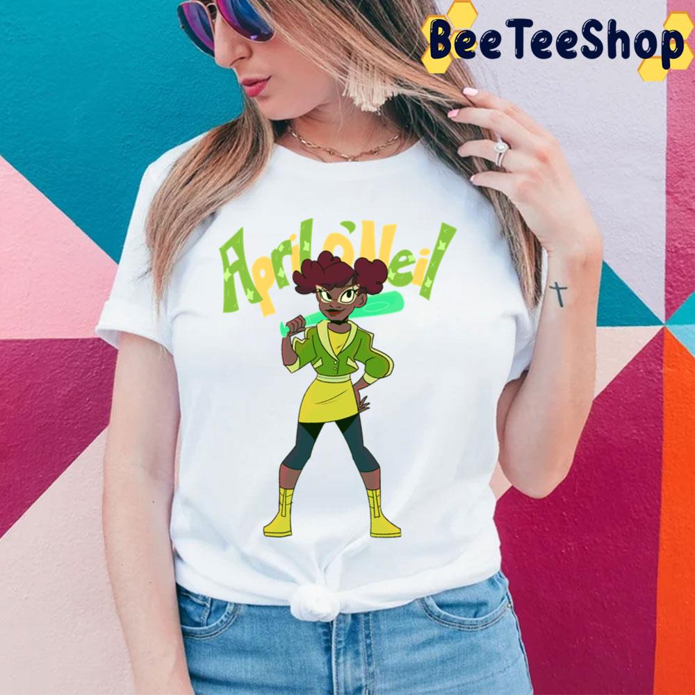 April Rise Of The Ninja Turtles 2022 Movie Unisex T-Shirt April Rise Of The Ninja Turtles 2022 Movie Unisex T-Shirt