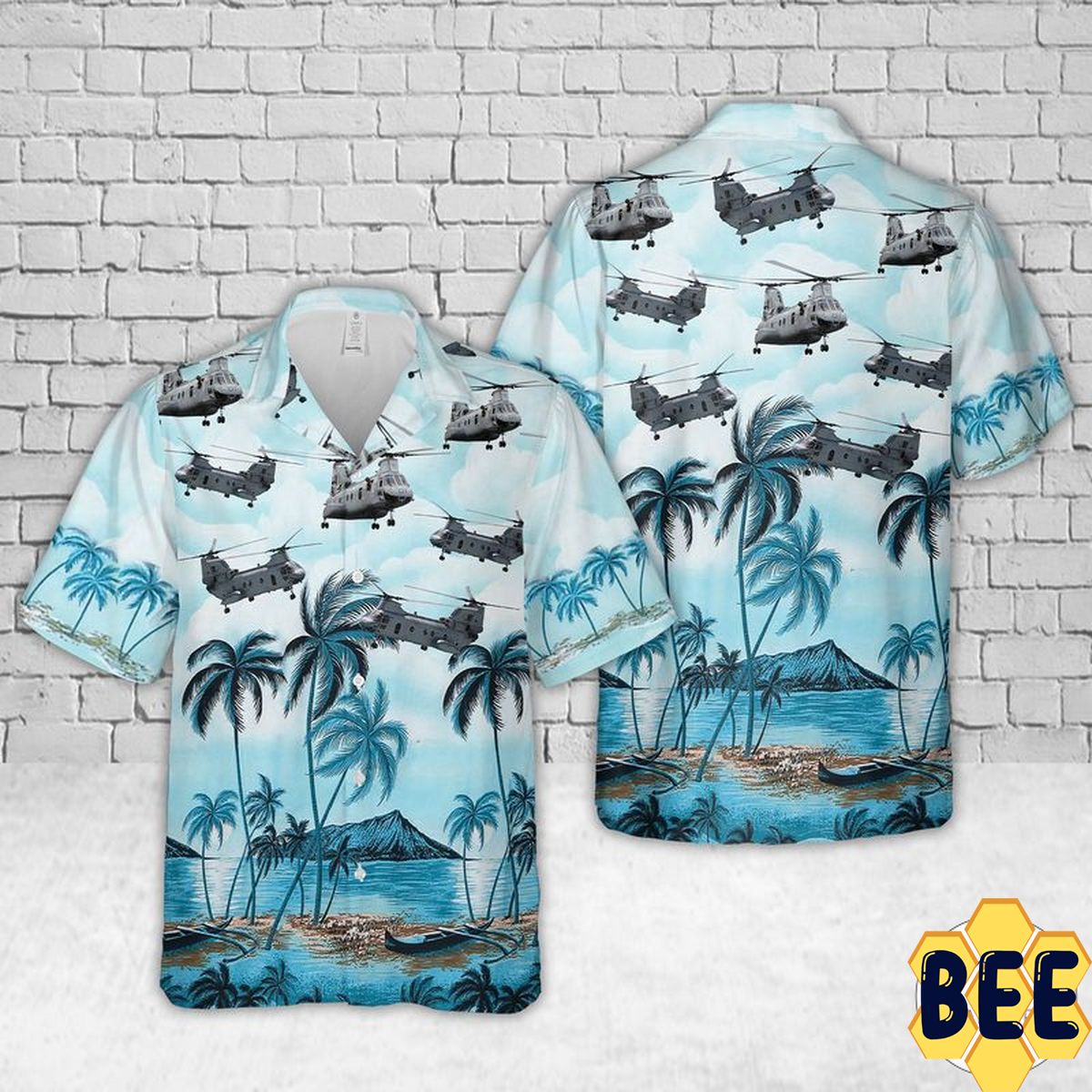 Army Boeing Vertol Ch-46 Sea Knight Trending Hawaiian Shirt Army Boeing Vertol Ch-46 Sea Knight Trending Hawaiian Shirt