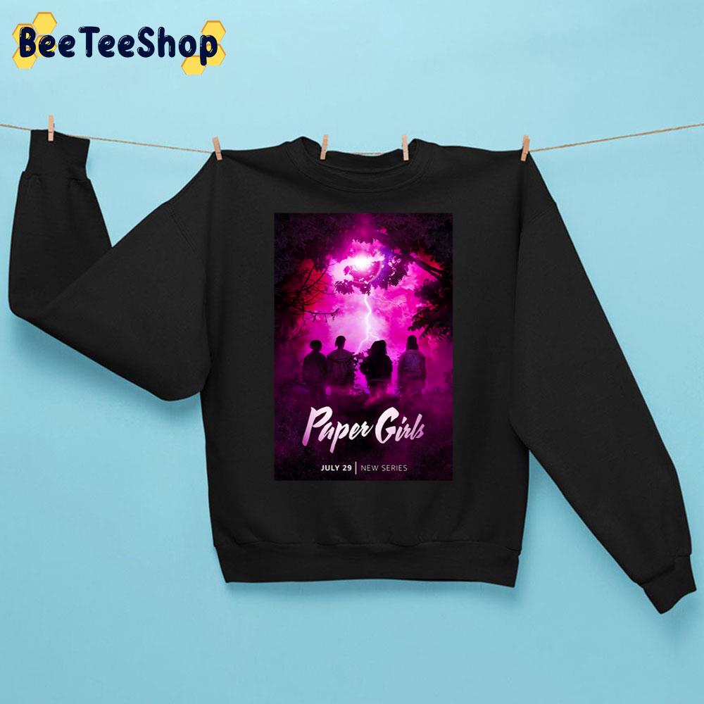 Art Of Paper Girls Unisex Sweatshirt Art Of Paper Girls Unisex Sweatshirt
