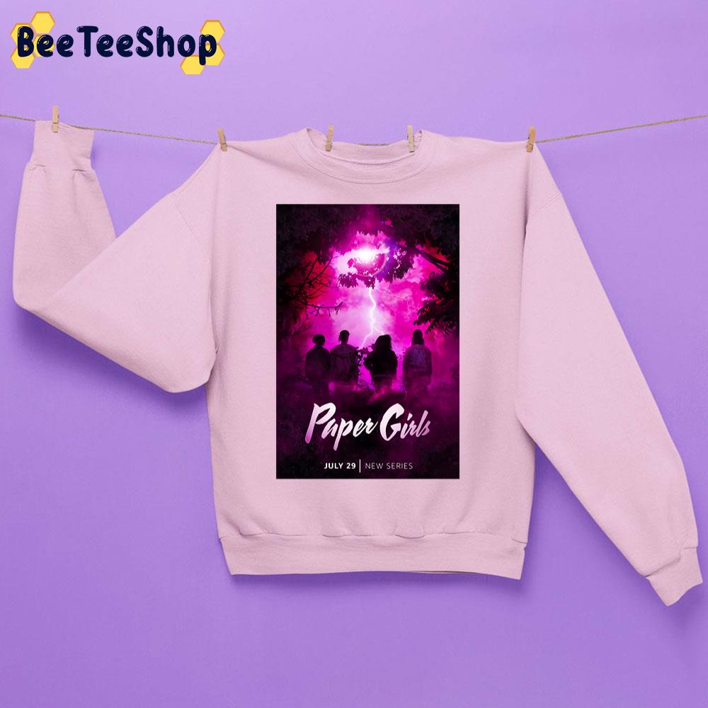 Art Of Paper Girls Unisex Sweatshirt Art Of Paper Girls Unisex Sweatshirt