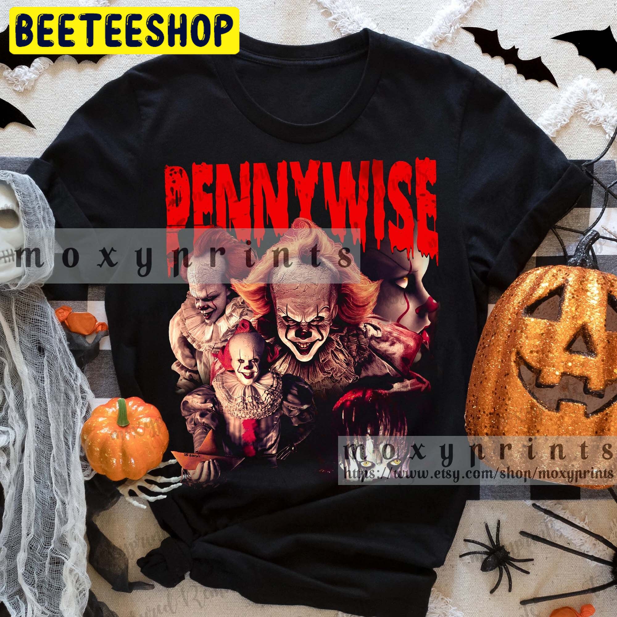 Art Pennywise It Halloween Unisex T-Shirt Art Pennywise It Halloween Unisex T-Shirt