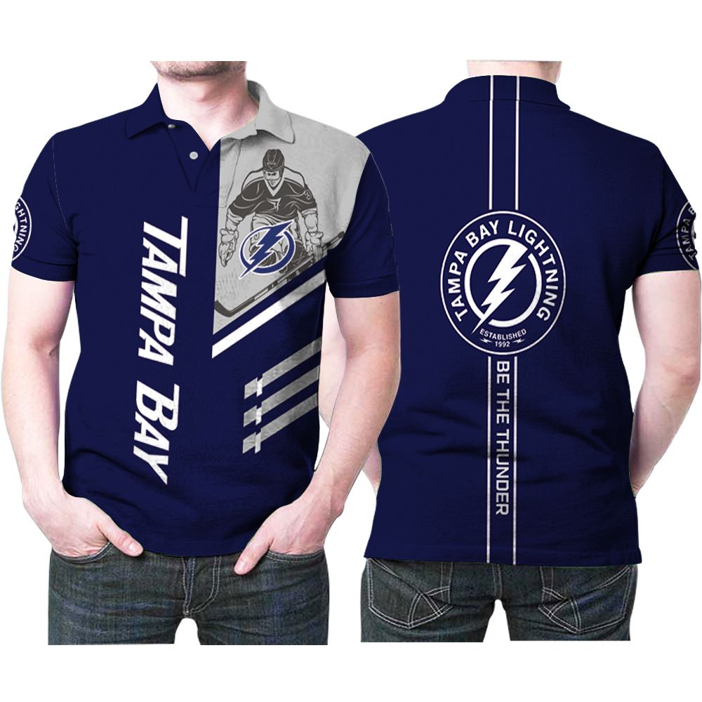 Art Tampa Bay Lightning Nfl Ice Hockey Team Logo 3D All Over Print Polo Shirt Art Tampa Bay Lightning Nfl Ice Hockey Team Logo 3D All Over Print Polo Shirt