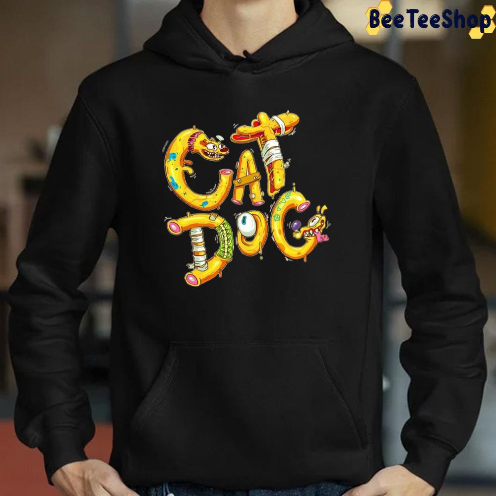 Art Text Catdog Trending Unisex T-Shirt Art Text Catdog Trending Unisex T-Shirt