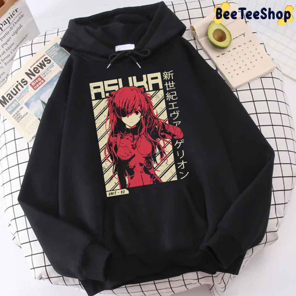 Asuka Evangelion Vintage Art Unisex T-Shirt Asuka Evangelion Vintage Art Unisex T-Shirt