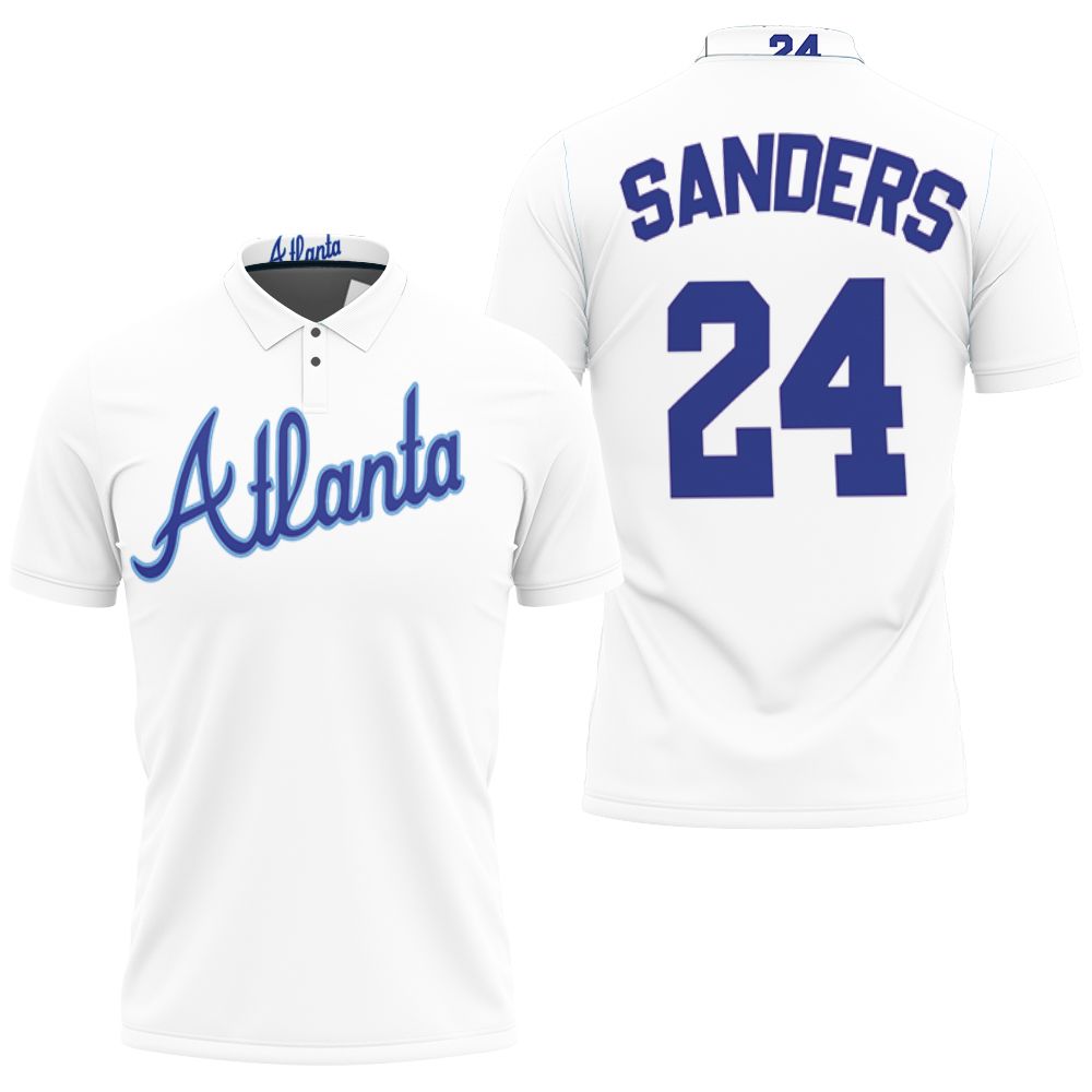 Atlanta Braves Deion Sanders #42 Mlb Big Tall Cooperstown Collection Mesh Wordmark Polo Shirt Atlanta Braves Deion Sanders #42 Mlb Big Tall Cooperstown Collection Mesh Wordmark Polo Shirt