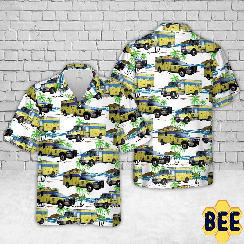 Austin-Travis County Ems Texas Trending Hawaiian Shirt Austin-Travis County Ems Texas Trending Hawaiian Shirt