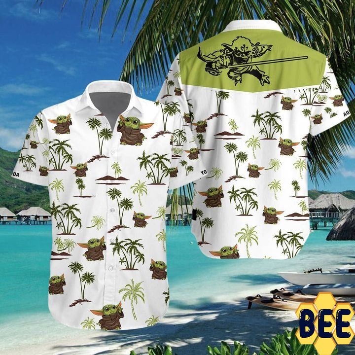 Baby Yoda Star Wars Trending Hawaiian Shirt Baby Yoda Star Wars Trending Hawaiian Shirt