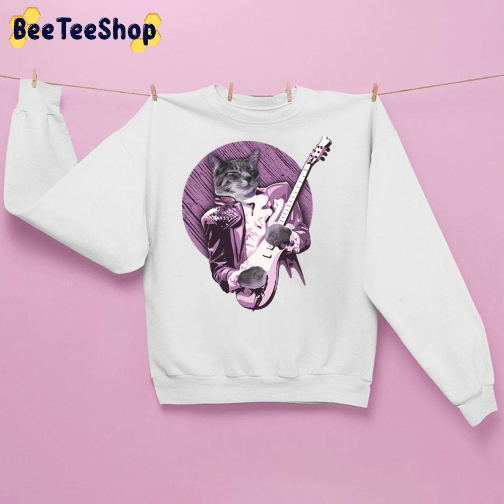 Badass Kitty Rocker Trending Unisex Sweatshirt Badass Kitty Rocker Trending Unisex Sweatshirt