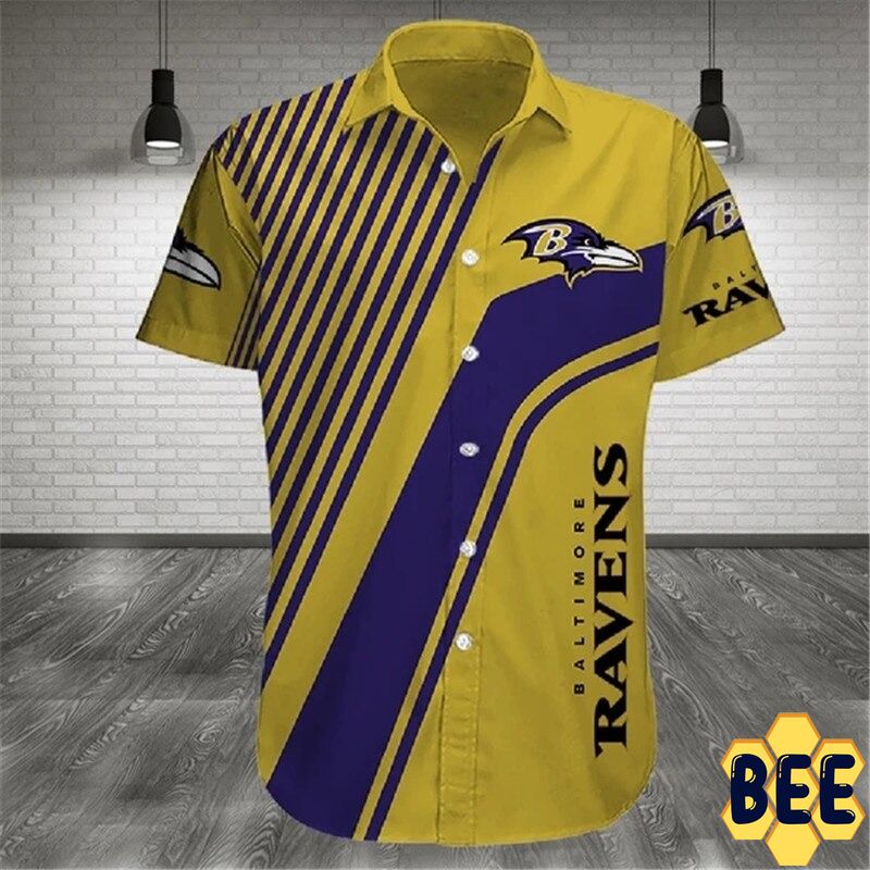 Baltimore Ravens Nfl Vintage Trending Hawaiian Shirt Baltimore Ravens Nfl Vintage Trending Hawaiian Shirt