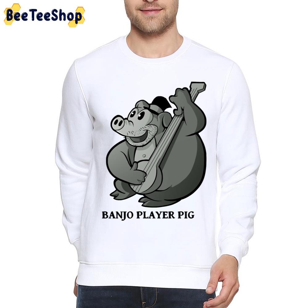 Banjo Player Pig Trending Unisex T-Shirt Banjo Player Pig Trending Unisex T-Shirt