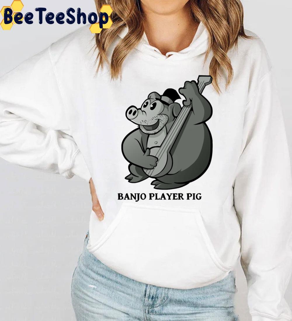 Banjo Player Pig Trending Unisex T-Shirt Banjo Player Pig Trending Unisex T-Shirt