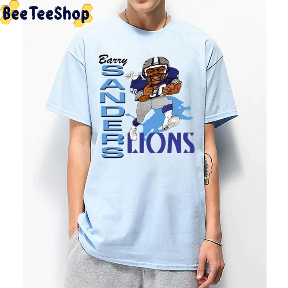 Barry Sanders Detroit Lions Football Unisex T-Shirt Barry Sanders Detroit Lions Football Unisex T-Shirt
