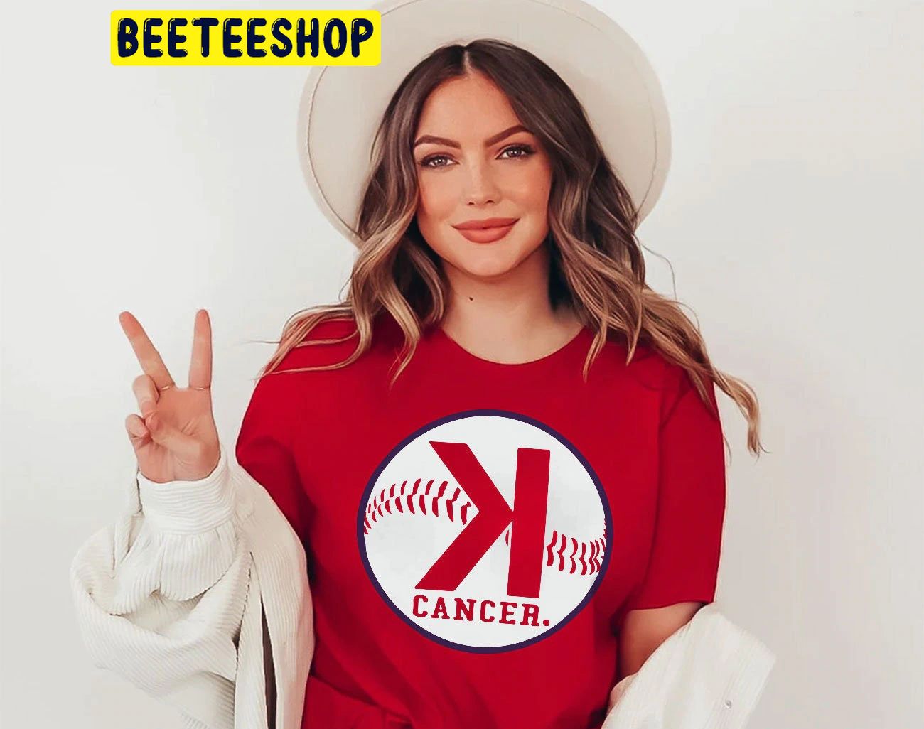 Baseball Boston Red Sox K Cancer Trending Unisex Shirt Baseball Boston Red Sox K Cancer Trending Unisex Shirt
