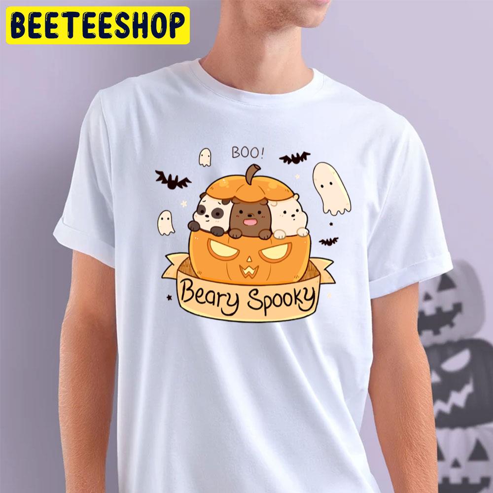 Beary Spooky Bears Boo Halloween Trending Unisex T-Shirt Beary Spooky Bears Boo Halloween Trending Unisex T-Shirt