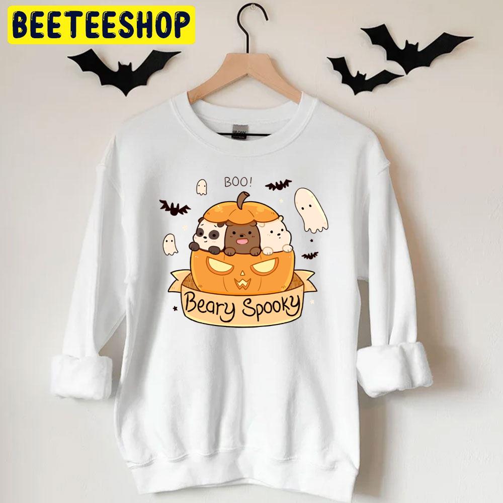 Beary Spooky Bears Boo Halloween Trending Unisex T-Shirt Beary Spooky Bears Boo Halloween Trending Unisex T-Shirt