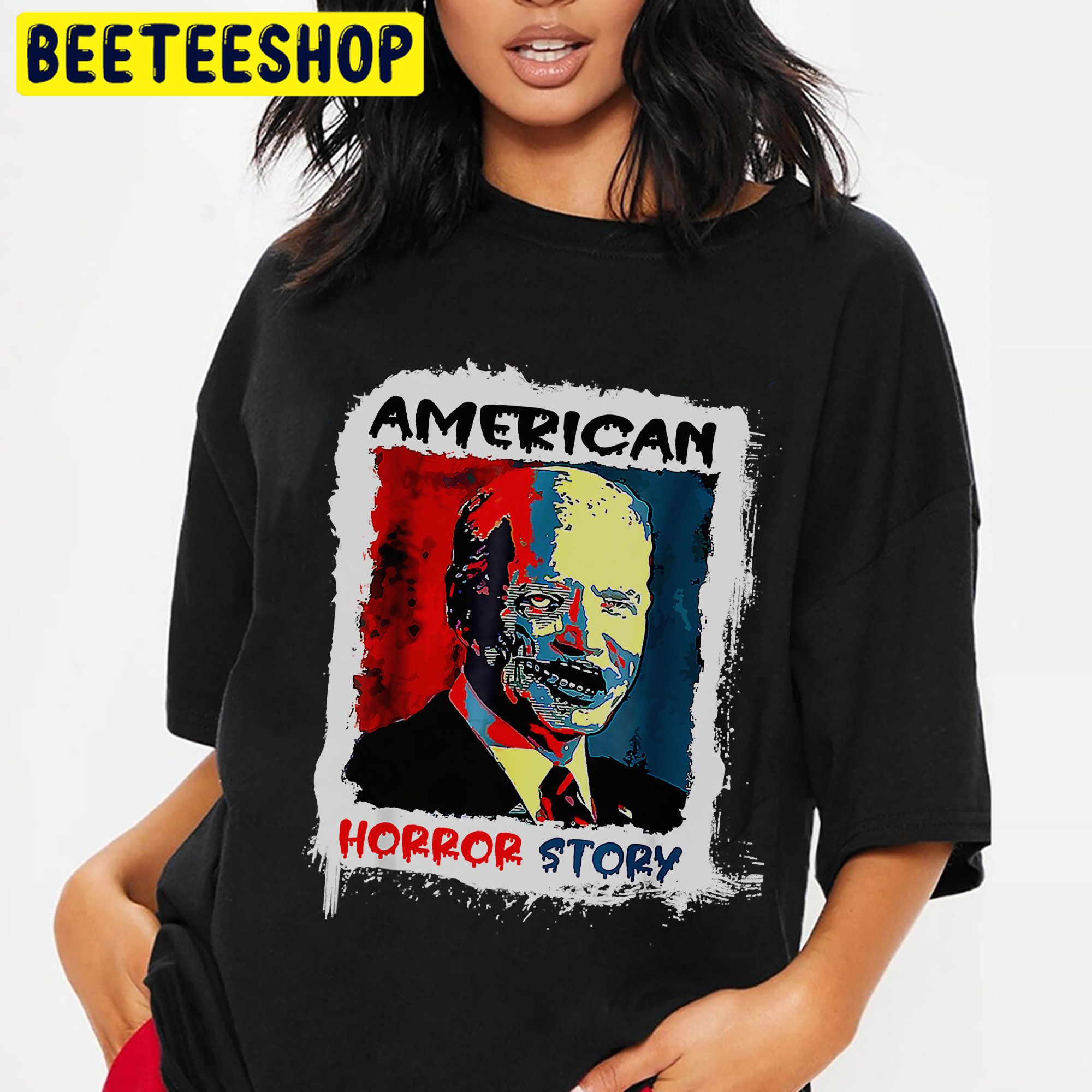 Biden American Horror Story Halloween Unisex T-Shirt Biden American Horror Story Halloween Unisex T-Shirt