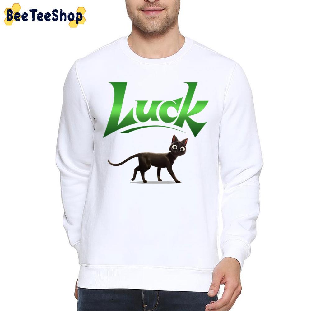 Black Cat Luck 2022 Trending Movie Unisex T-Shirt Black Cat Luck 2022 Trending Movie Unisex T-Shirt