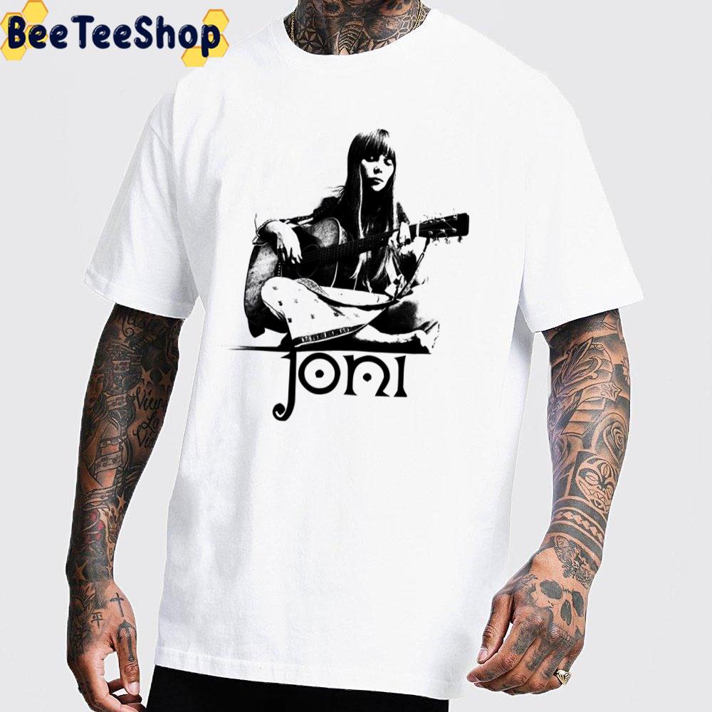 Black Stencil Joni Mitchell Trending Unisex T-Shirt Black Stencil Joni Mitchell Trending Unisex T-Shirt