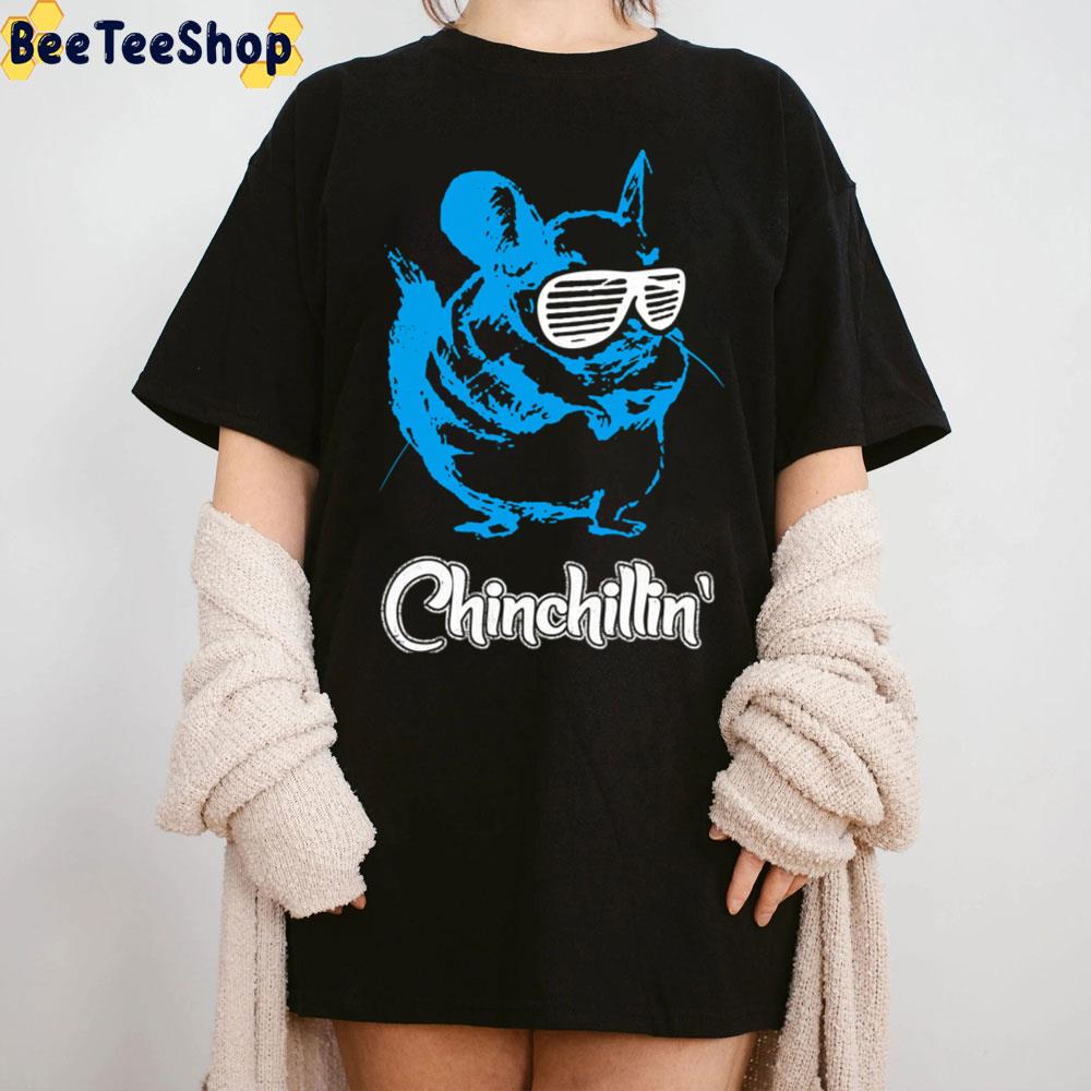 Blue White Art Chinchillin Unisex T-Shirt Blue White Art Chinchillin Unisex T-Shirt