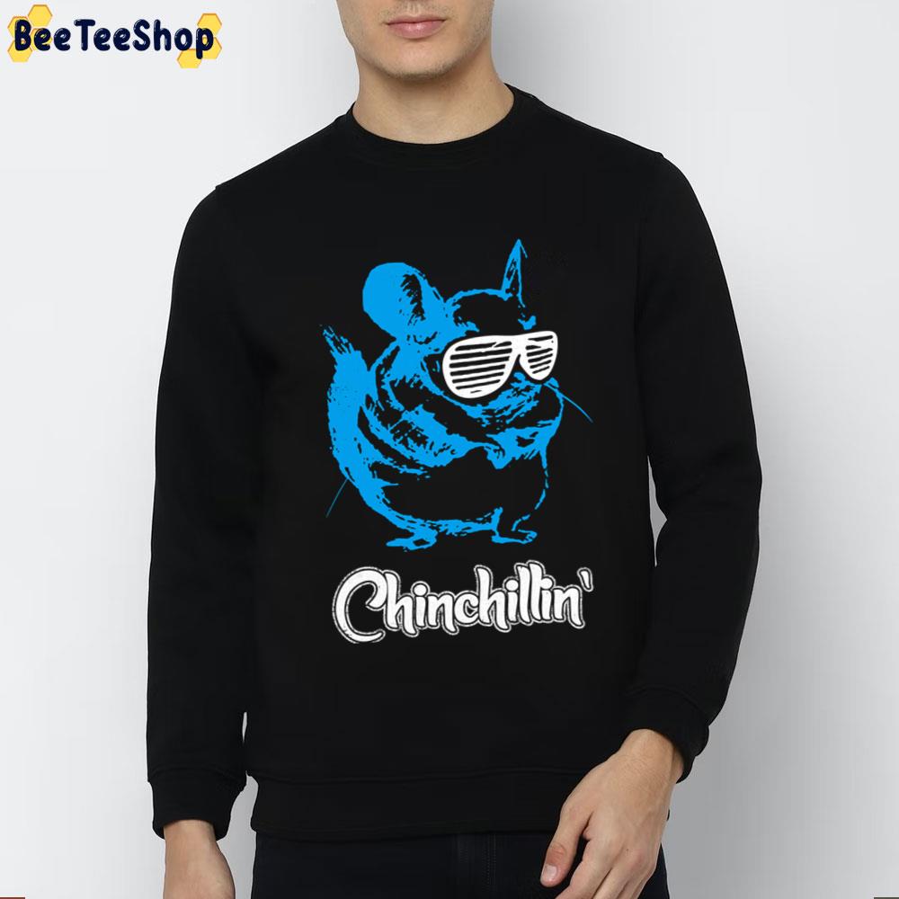 Blue White Art Chinchillin Unisex T-Shirt Blue White Art Chinchillin Unisex T-Shirt