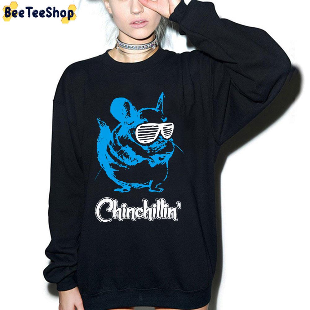 Blue White Art Chinchillin Unisex T-Shirt Blue White Art Chinchillin Unisex T-Shirt