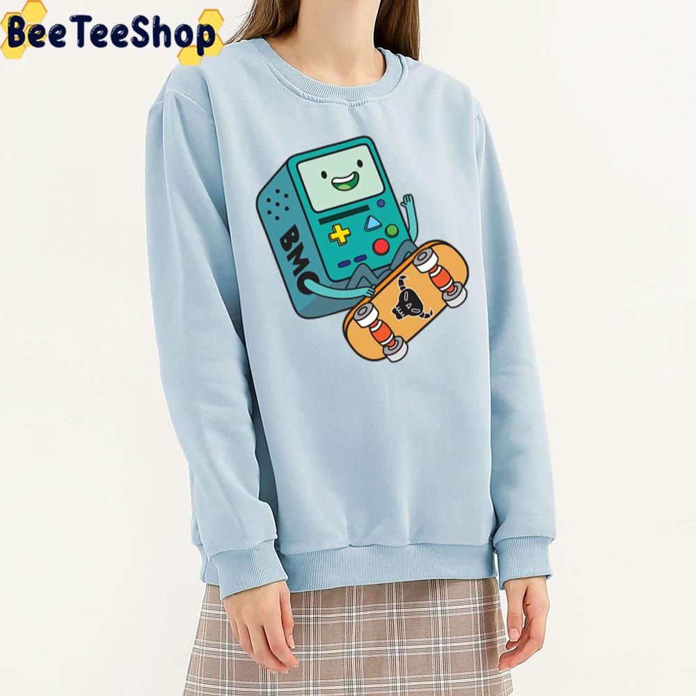 Bmo Skateboard Adventure Time Trending Unisex T-Shirt Bmo Skateboard Adventure Time Trending Unisex T-Shirt