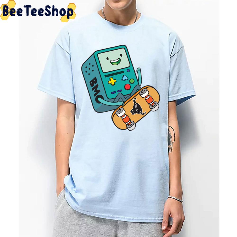Bmo Skateboard Adventure Time Trending Unisex T-Shirt Bmo Skateboard Adventure Time Trending Unisex T-Shirt