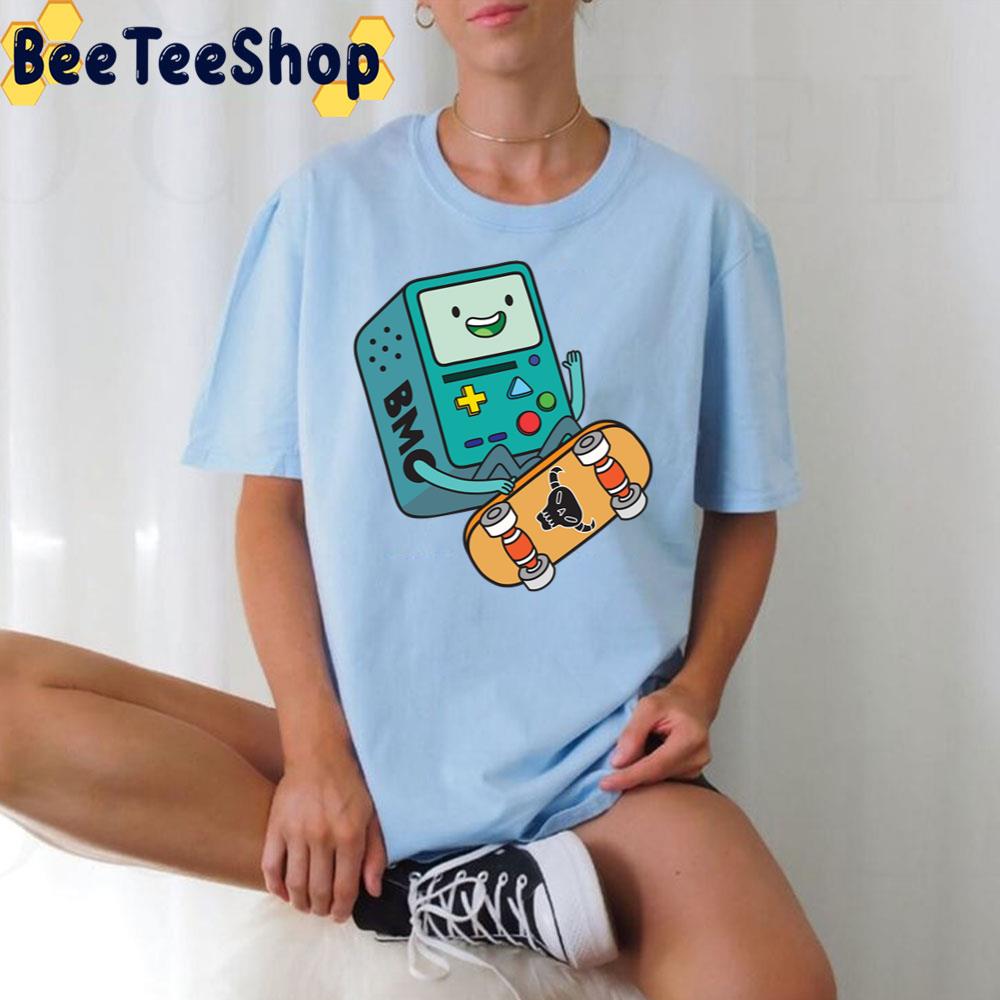 Bmo Skateboard Adventure Time Trending Unisex T-Shirt Bmo Skateboard Adventure Time Trending Unisex T-Shirt
