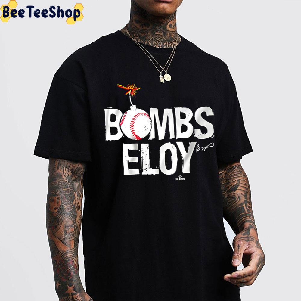 Bombs Eloy Jimenez Chicago White Sox Baseball Unisex T-Shirt Bombs Eloy Jimenez Chicago White Sox Baseball Unisex T-Shirt