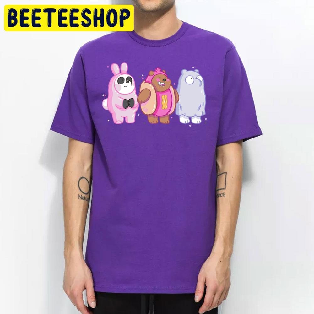Boo Bears We Bare Bears Halloween Trending Unisex T-Shirt Boo Bears We Bare Bears Halloween Trending Unisex T-Shirt