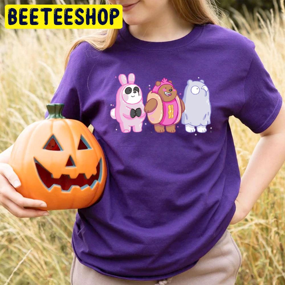 Boo Bears We Bare Bears Halloween Trending Unisex T-Shirt Boo Bears We Bare Bears Halloween Trending Unisex T-Shirt