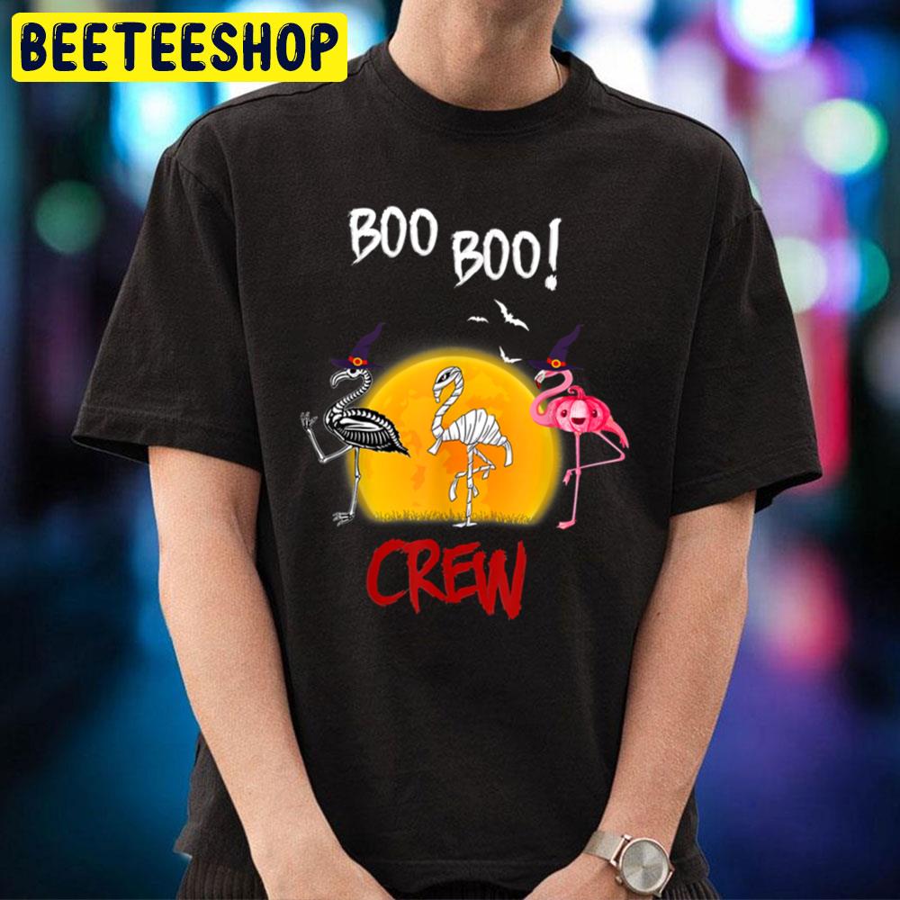 Boo Boo Crew Flamingo Halloween Trending Unisex T-Shirt Boo Boo Crew Flamingo Halloween Trending Unisex T-Shirt