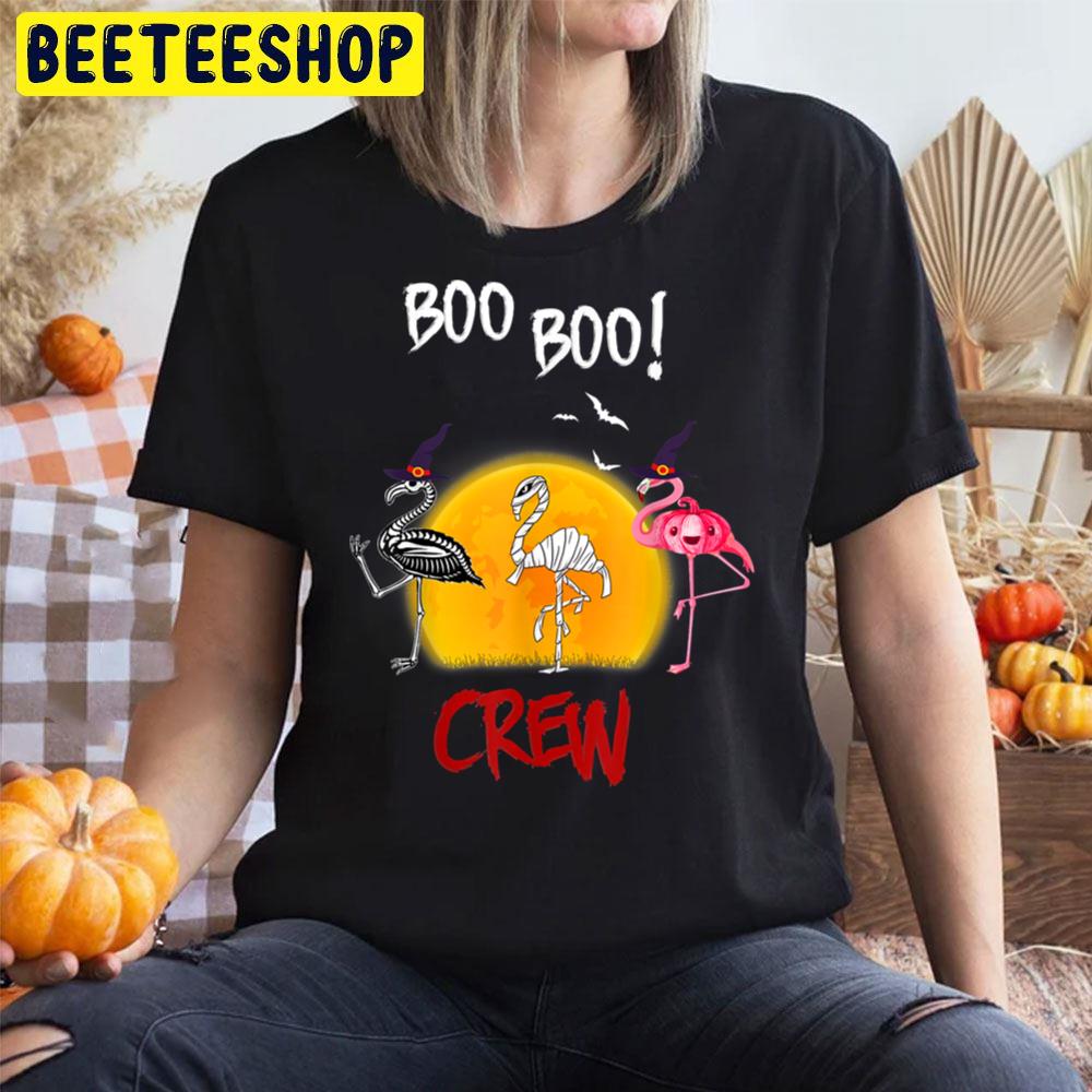 Boo Boo Crew Flamingo Halloween Trending Unisex T-Shirt Boo Boo Crew Flamingo Halloween Trending Unisex T-Shirt