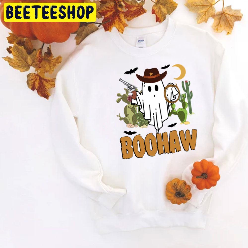 Boo Haw With Gun Halloween Trending Unisex T-Shirt Boo Haw With Gun Halloween Trending Unisex T-Shirt
