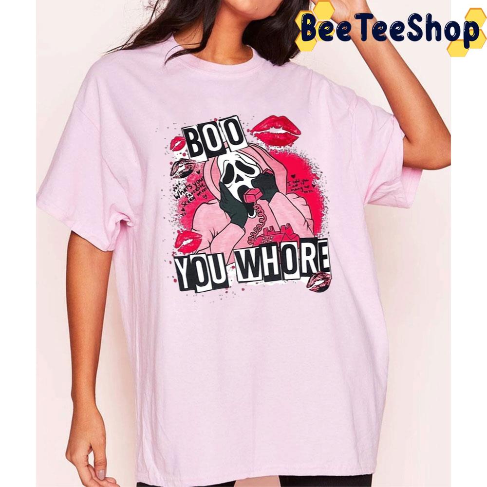 Boo You Whore Halloween Trending Unisex T-Shirt Boo You Whore Halloween Trending Unisex T-Shirt