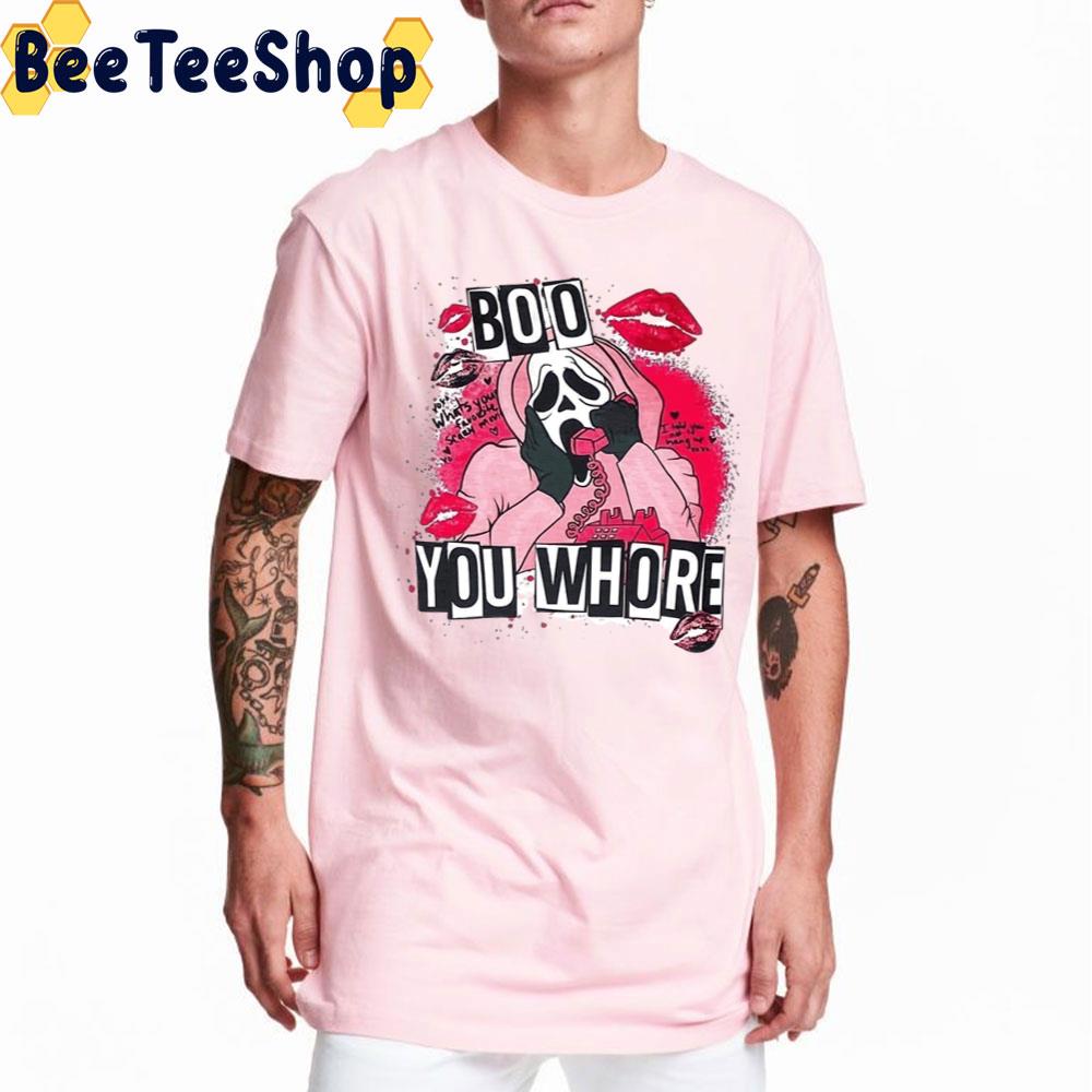 Boo You Whore Halloween Trending Unisex T-Shirt Boo You Whore Halloween Trending Unisex T-Shirt