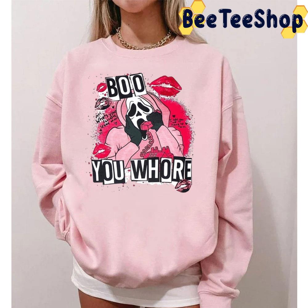 Boo You Whore Halloween Trending Unisex T-Shirt Boo You Whore Halloween Trending Unisex T-Shirt