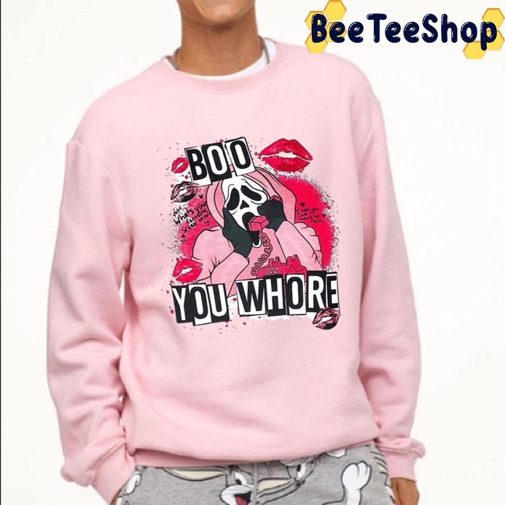 Boo You Whore Halloween Trending Unisex T-Shirt Boo You Whore Halloween Trending Unisex T-Shirt