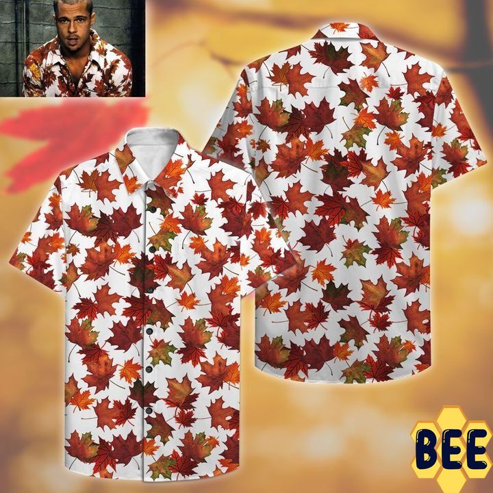 Brad Pitt Fight Club Trending Hawaiian Shirt Brad Pitt Fight Club Trending Hawaiian Shirt