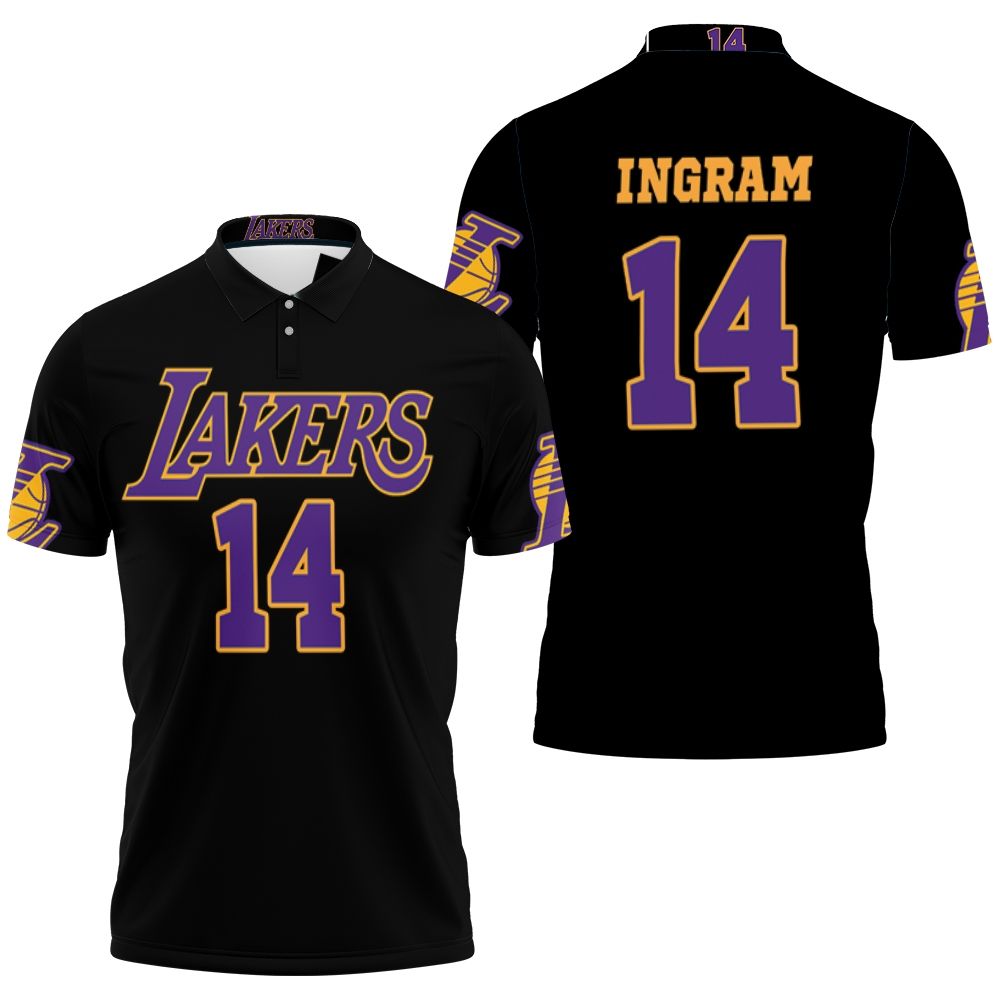 Brandon Ingram Lakers Jersey Inspired Style 3D All Over Print Polo Shirt Brandon Ingram Lakers Jersey Inspired Style 3D All Over Print Polo Shirt