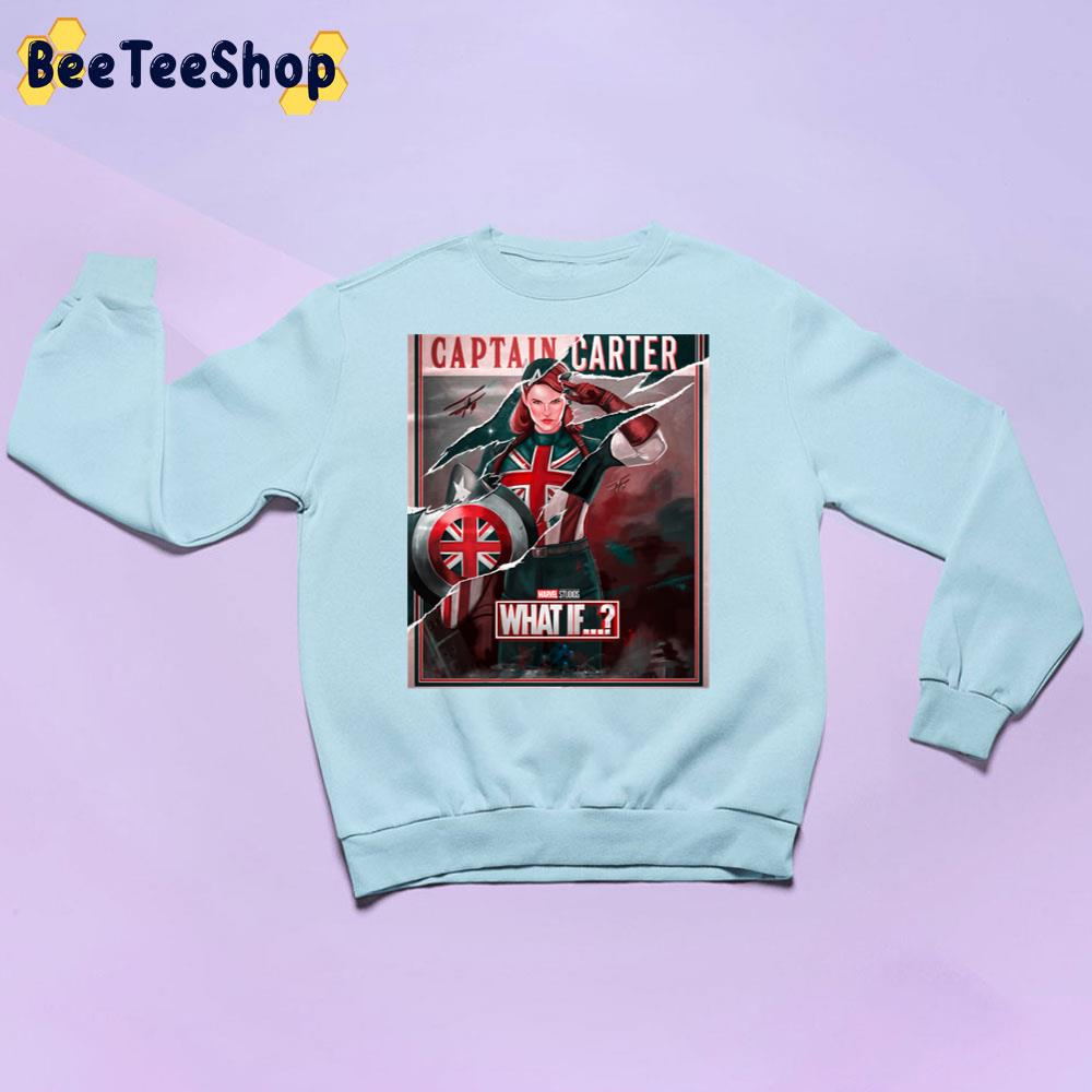 Captain Carter What If Trending Unisex Sweatshirt Captain Carter What If Trending Unisex Sweatshirt