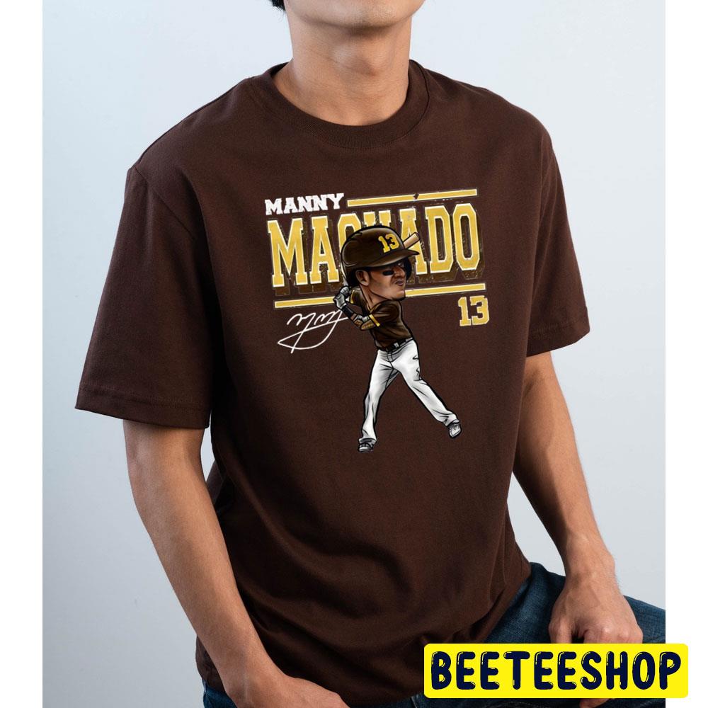 Carton Manny Machado Baseball Signature Trending Unisex T-Shirt Carton Manny Machado Baseball Signature Trending Unisex T-Shirt