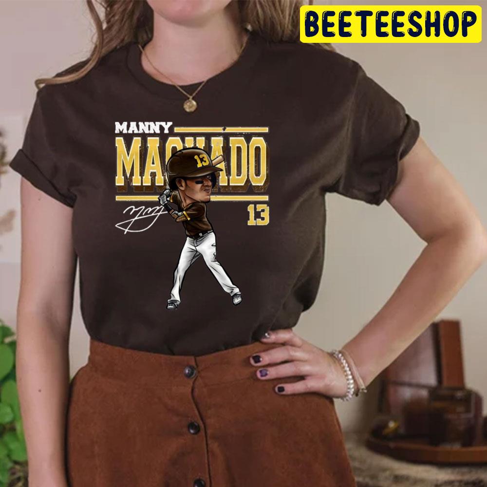 Carton Manny Machado Baseball Signature Trending Unisex T-Shirt Carton Manny Machado Baseball Signature Trending Unisex T-Shirt